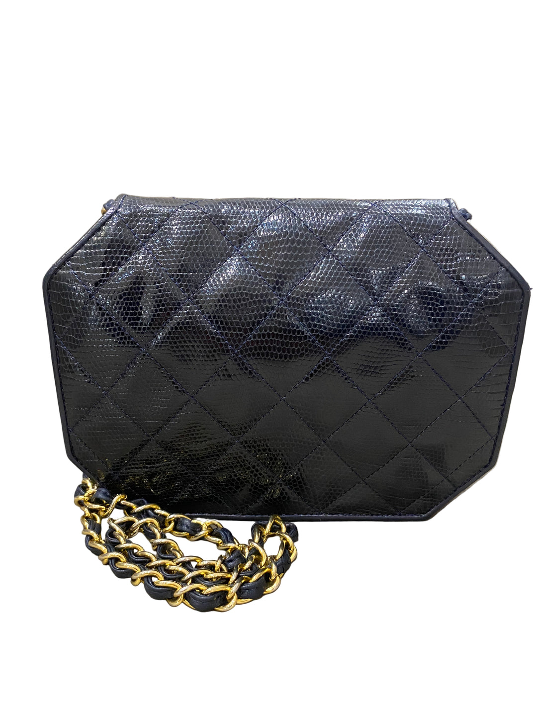 Chanel Vintage pelle dí lucertola