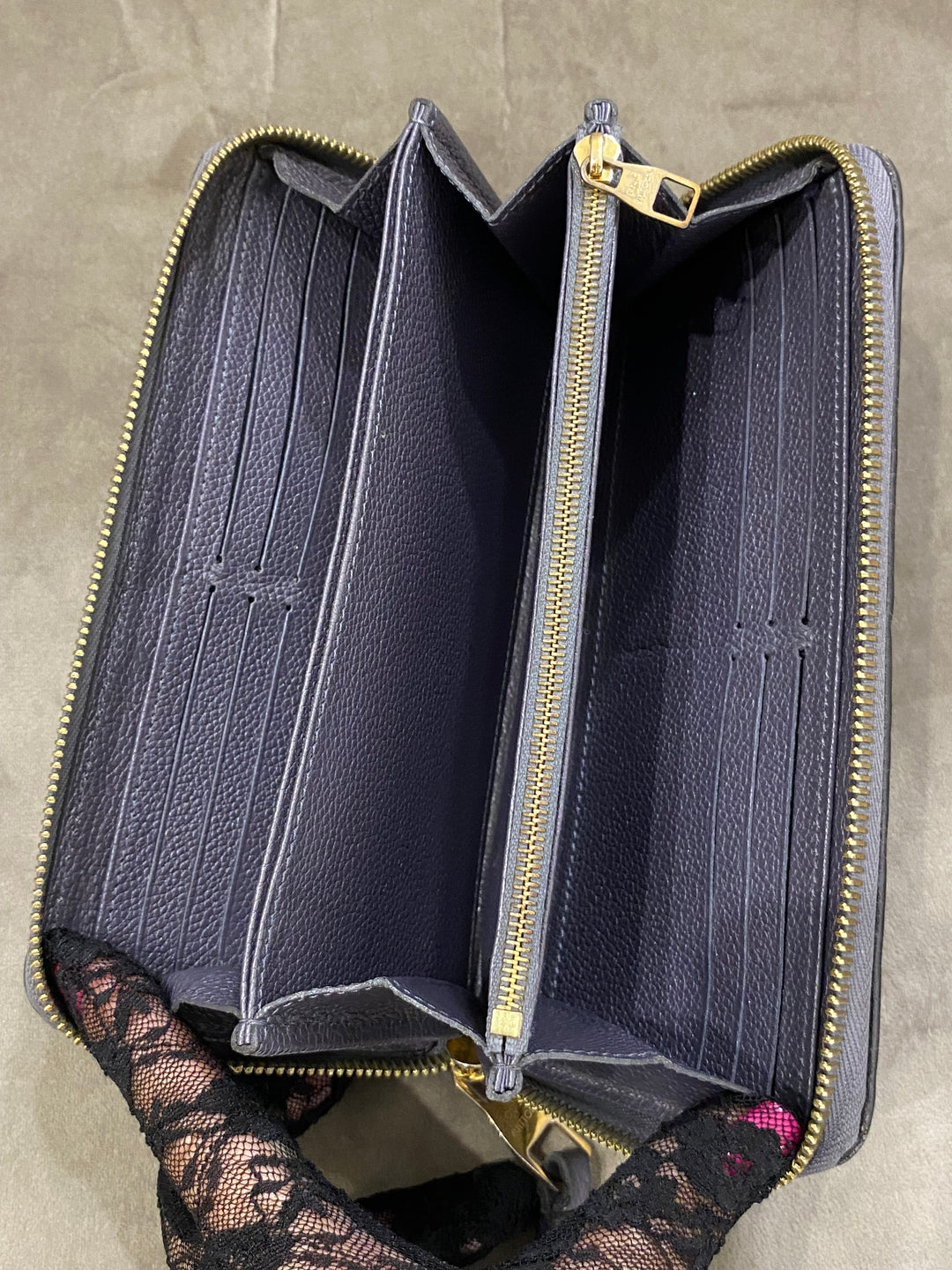Louis Vuitton Portafoglio Zippy pelle Empriente