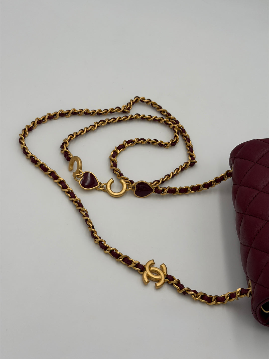 Chanel Mini Coco Hearts Square Flap