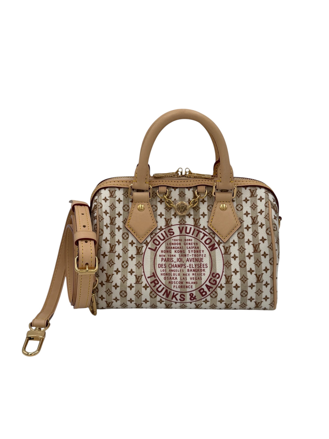 Louis Vuitton Speedy Bandoulière 20 LV Stamp