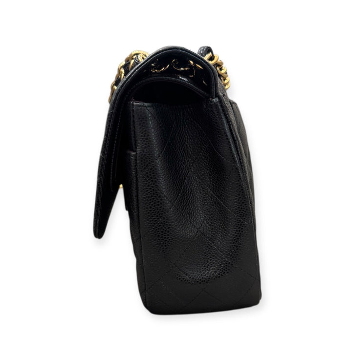Chanel jumbo pelle caviar