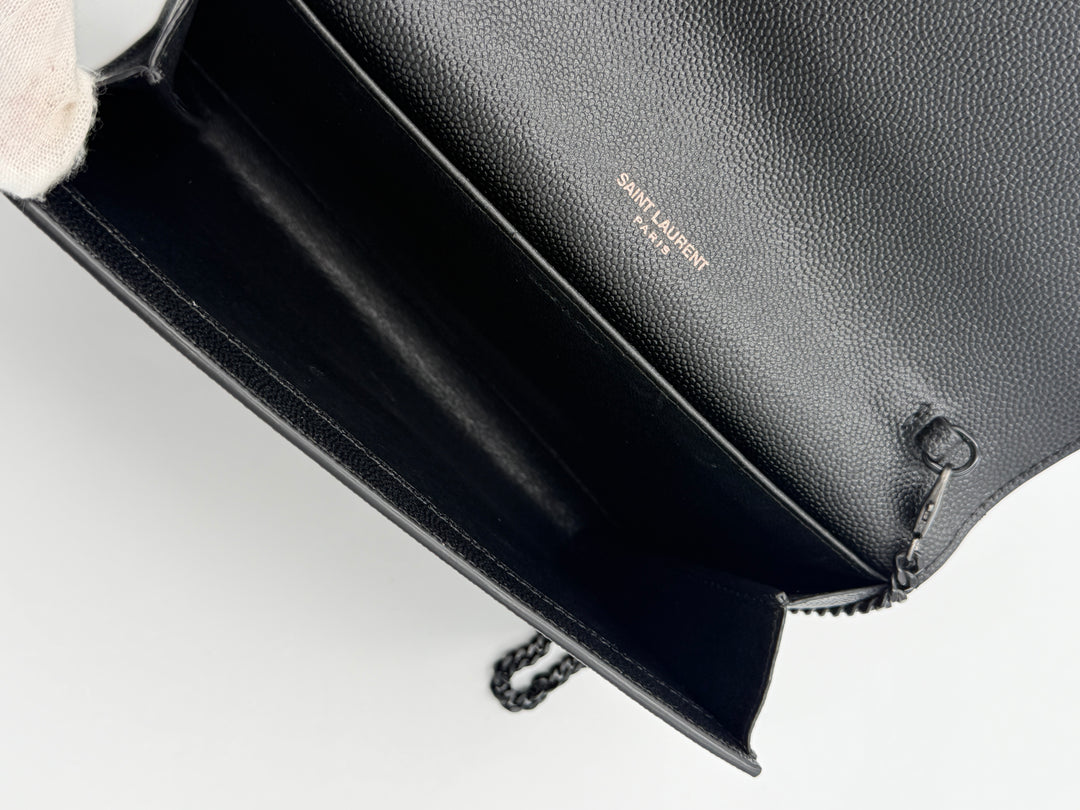 Saint Laurent Uptown Pochette con catena