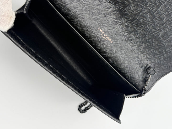 Saint Laurent Uptown Pochette con catena