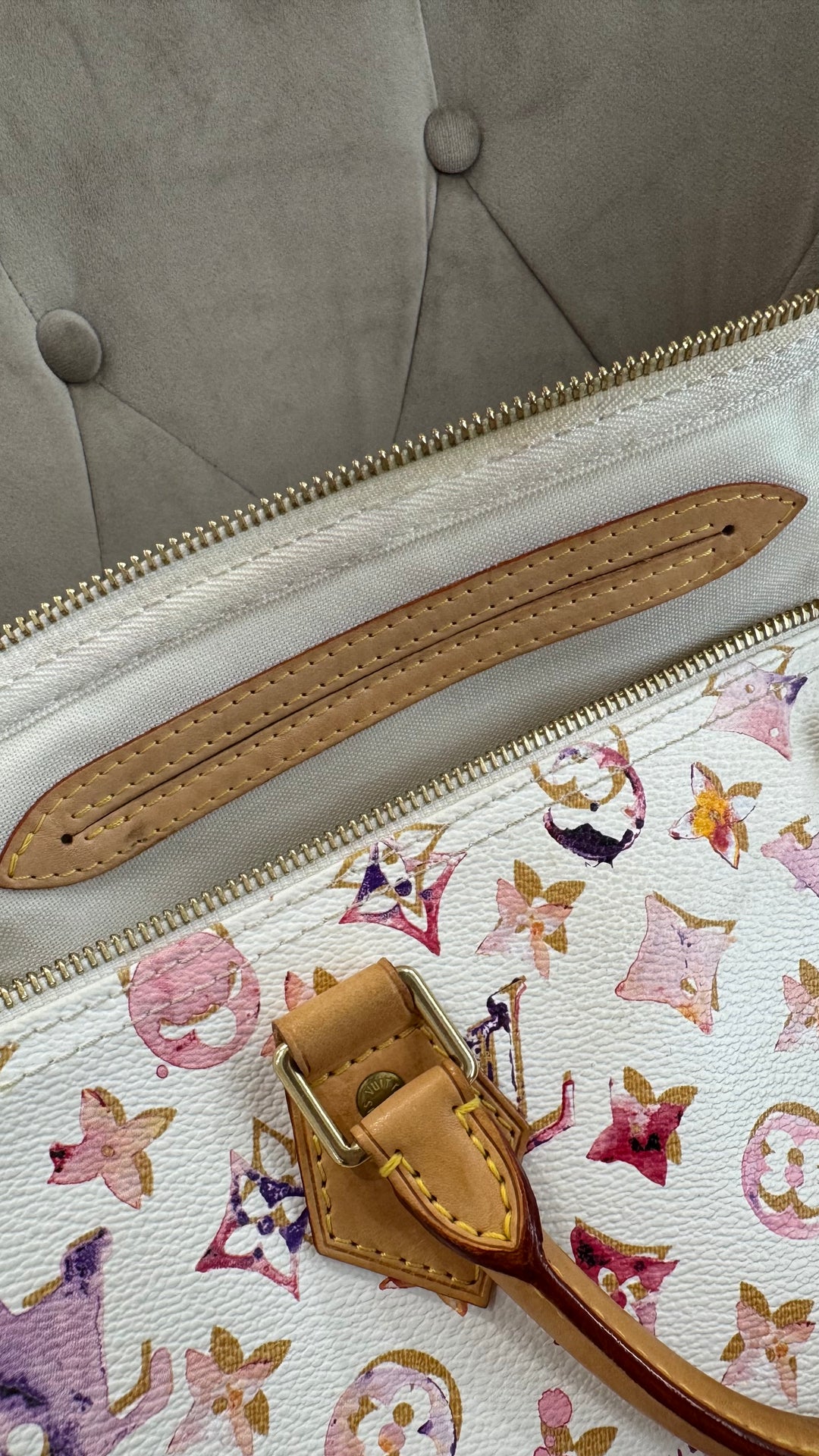 Louis Vuitton Speedy 35 Edizione Limitata Watercolor Monogram by Aquarelle