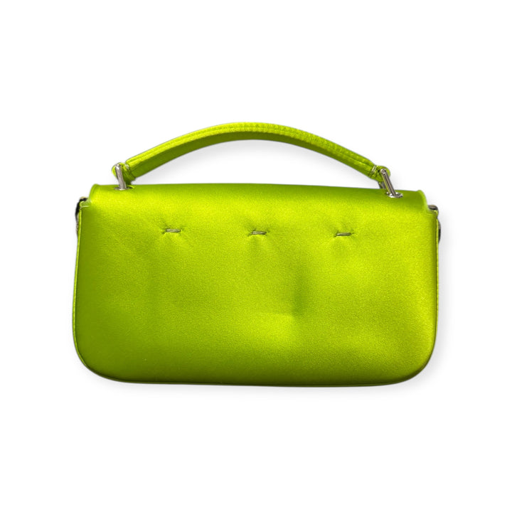 Fendi Phone Baguette in raso silk “Wasabi”