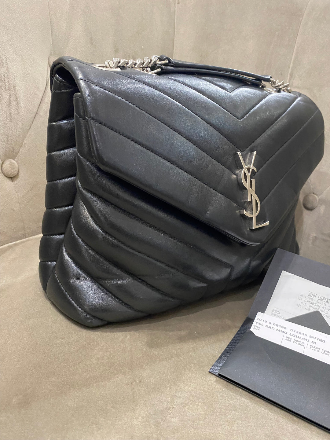 Borsa Ysl LouLou media
