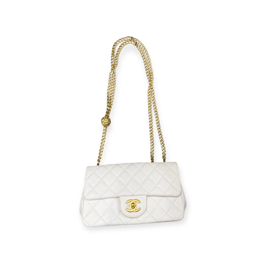Chanel Mini Classic Flap Camélia Crush