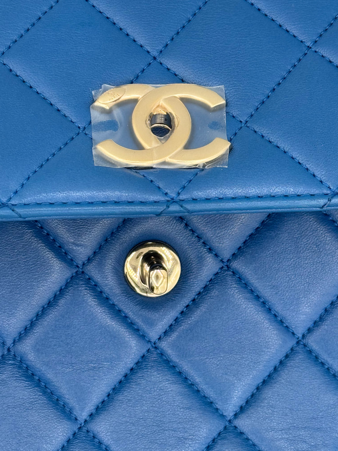Chanel Trendy CC Top Handle Blu