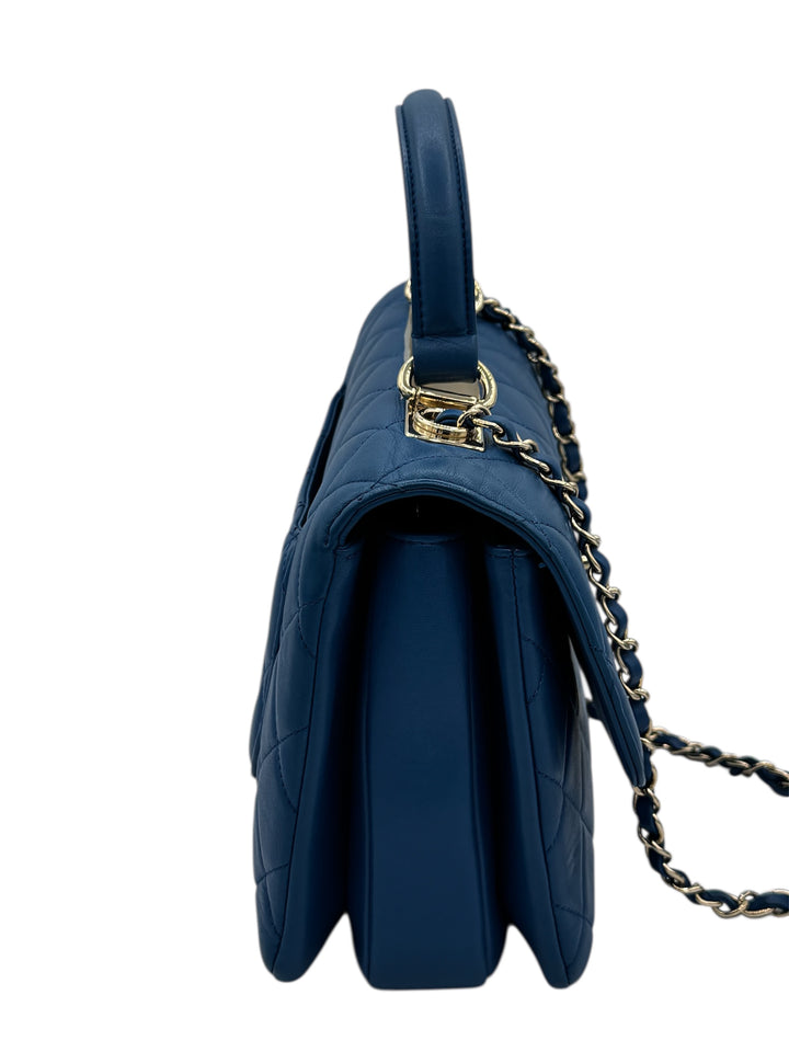 Chanel Trendy CC Top Handle Blu