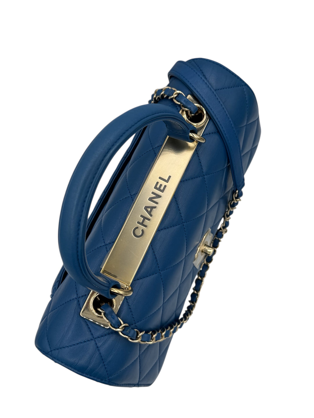 Chanel Trendy CC Top Handle Blu
