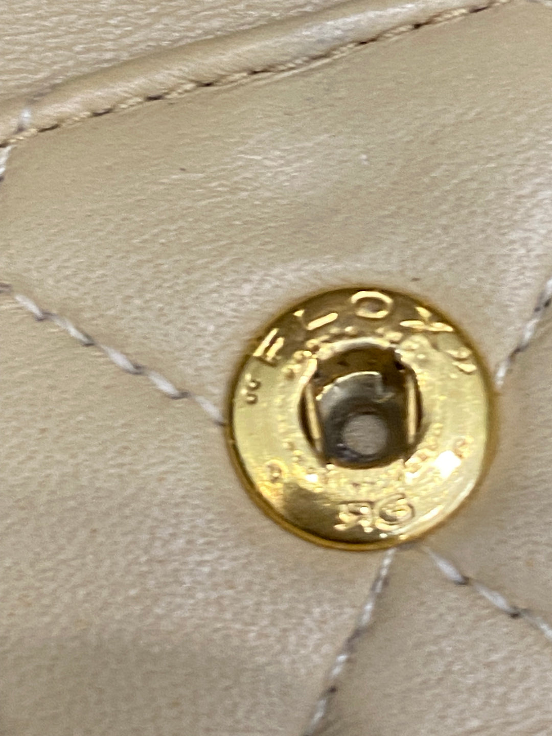 Chanel small beige vintage