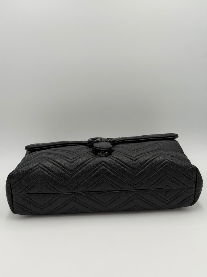 Borsa a spalla GG Marmont misura grande