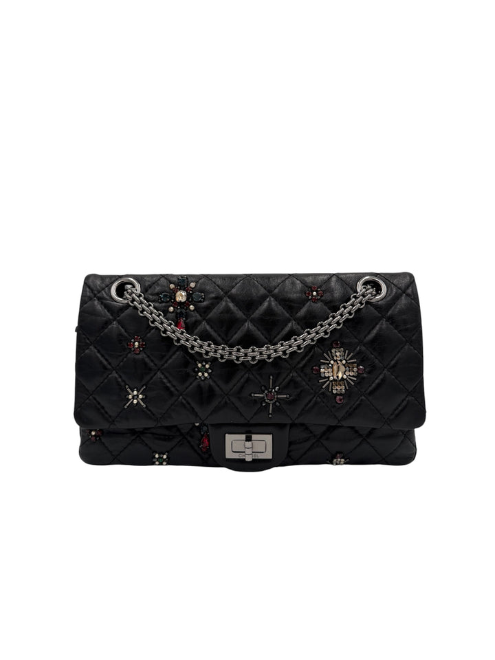 Chanel Paris-Londres Reissue 225 Double Flap