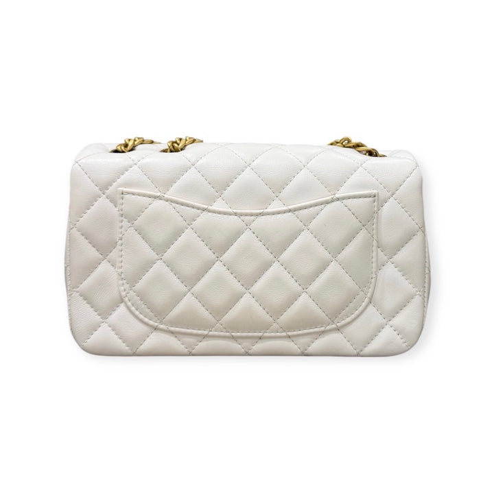 Chanel Mini Classic Flap Camélia Crush