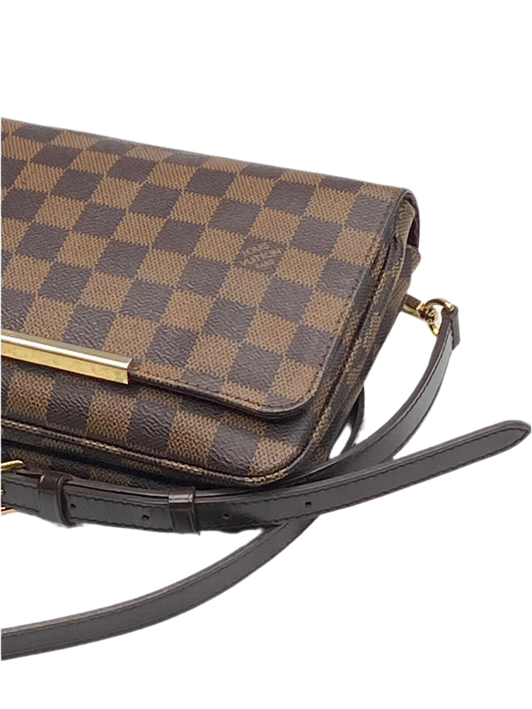 Borsa a tracolla Louis Vuitton Damier Ebene Hoxton PM