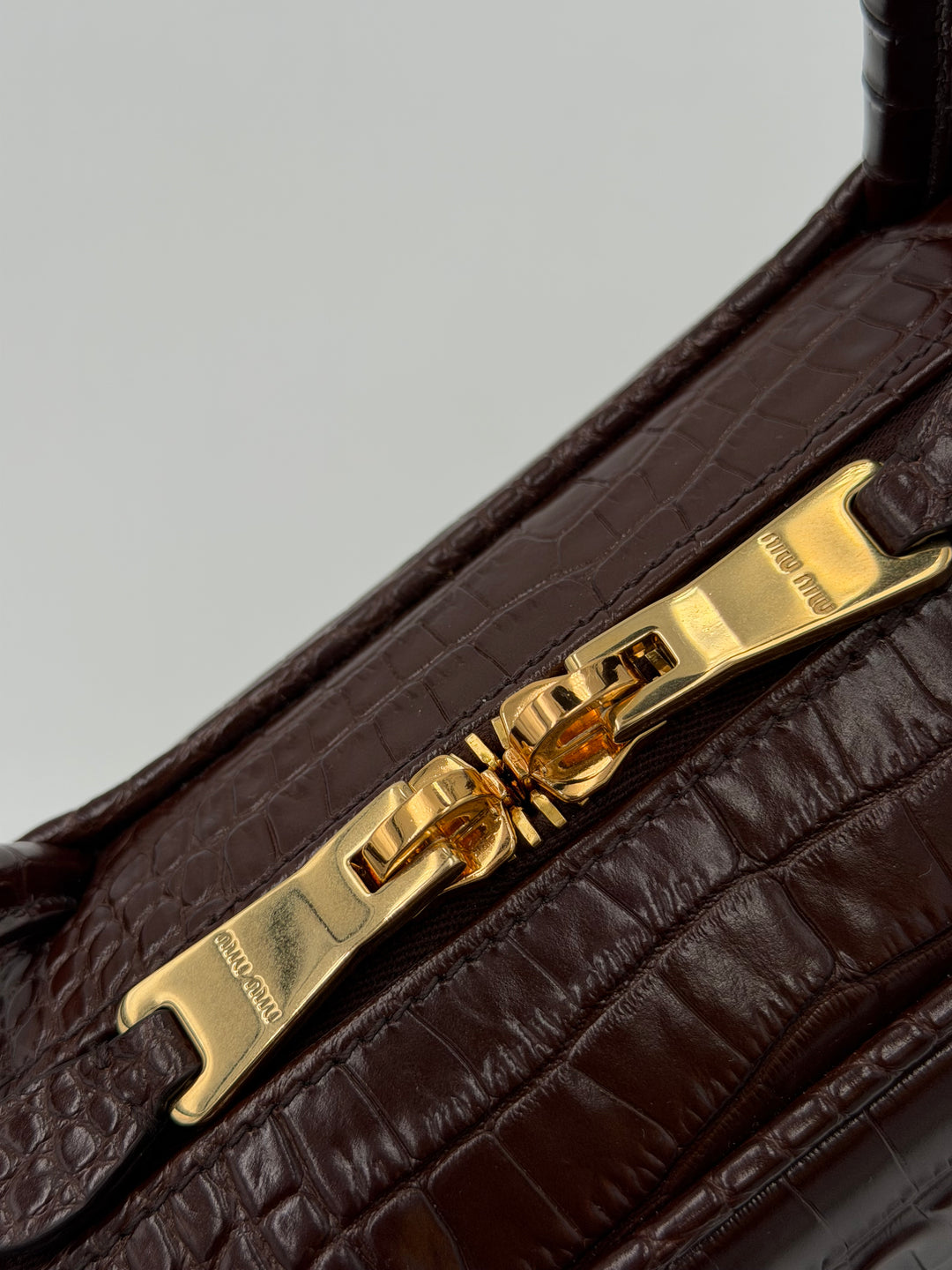 Miu Miu Beau Bauletto Effetto Cocco