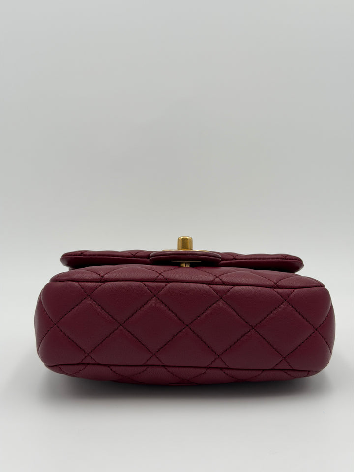 Chanel Mini Coco Hearts Square Flap