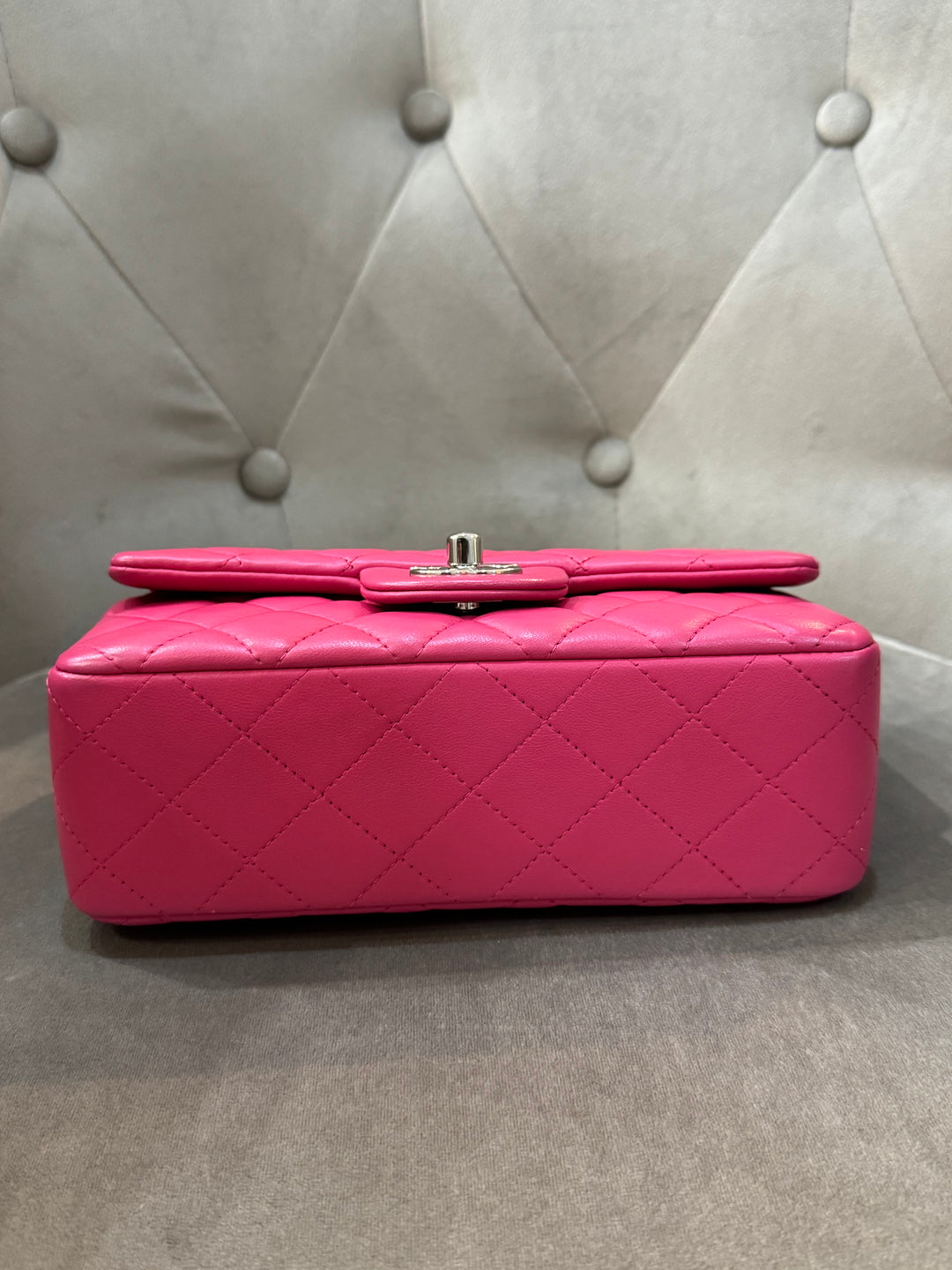 Chanel mini Rectangolare fucsia