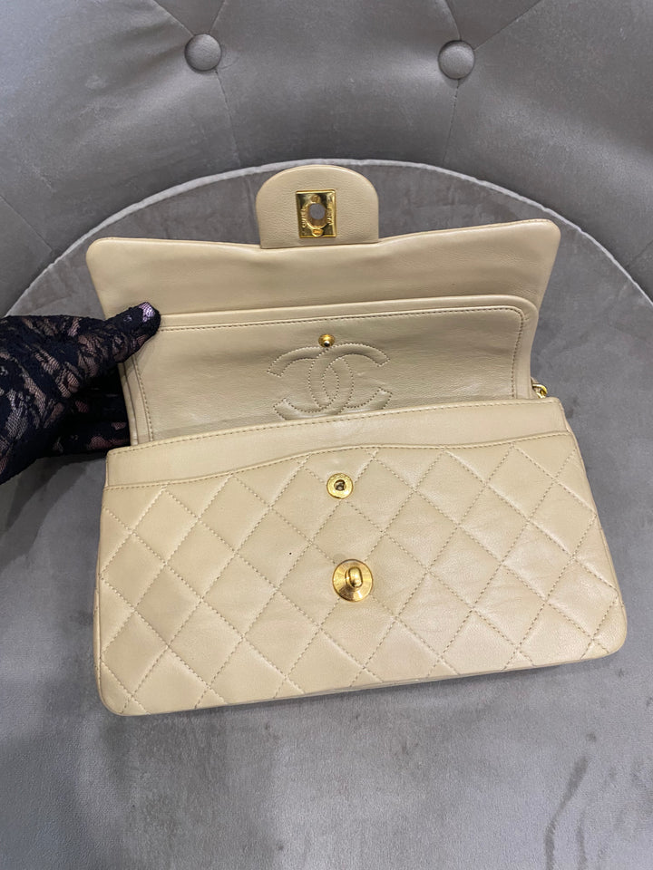 Chanel small beige vintage