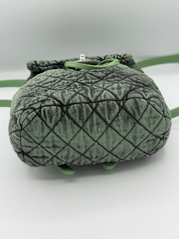 Chanel zaino in denim