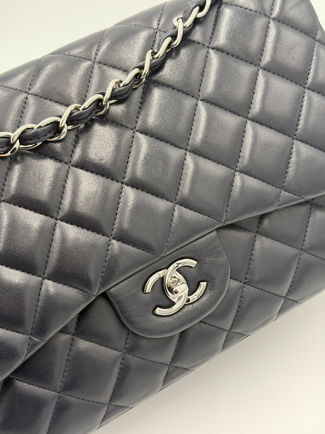 Chanel Jumbo Blu