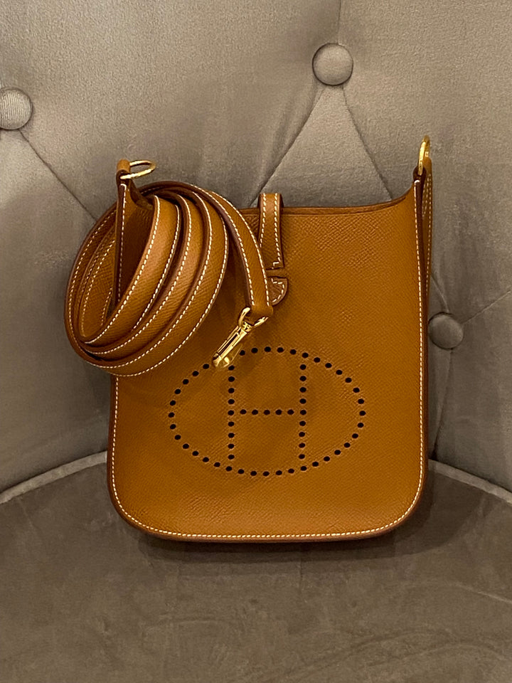 Hermès - Sac Evelyne 16 sellier