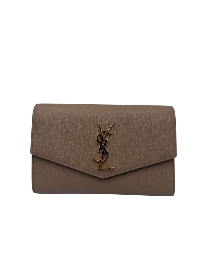 Saint Laurent Uptown Pochette con catena