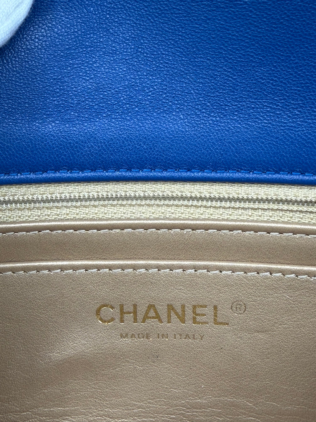 Chanel Mini Rectangular Classic Flap Pearl Crush