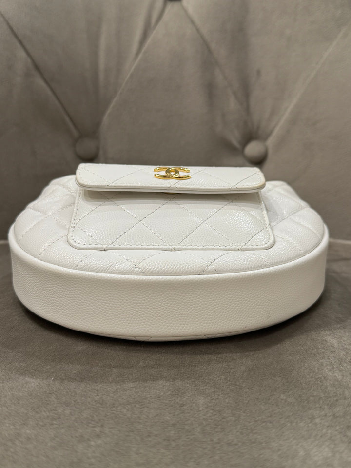 Chanel Mini Round Hobo