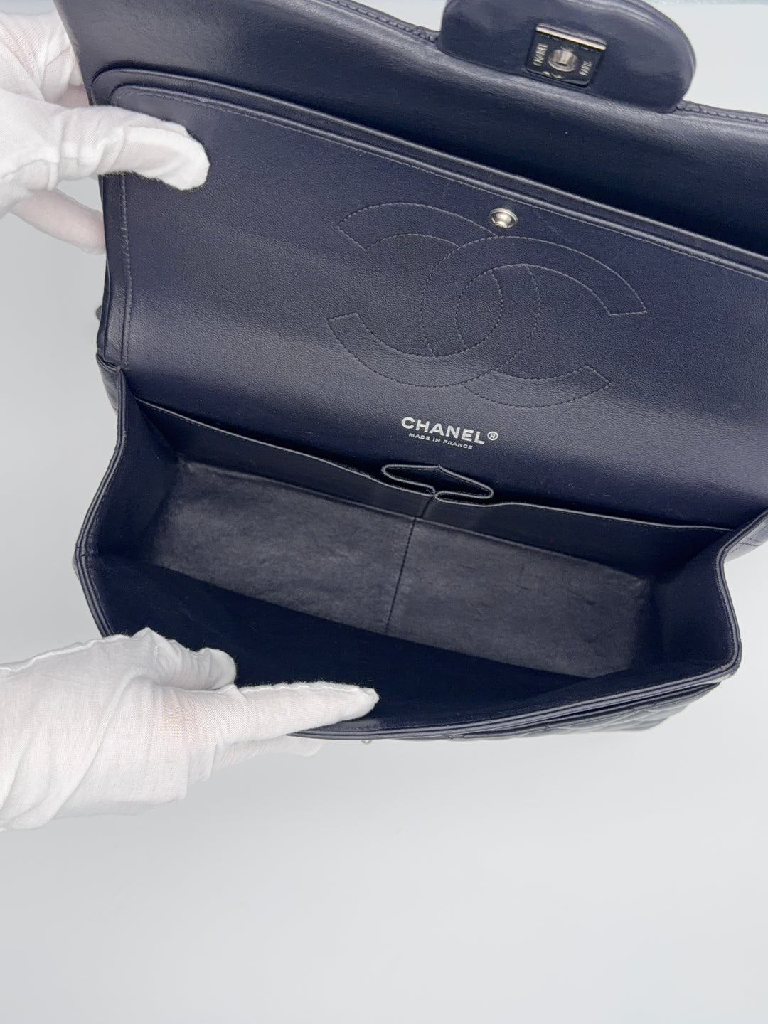 Chanel Jumbo Blu