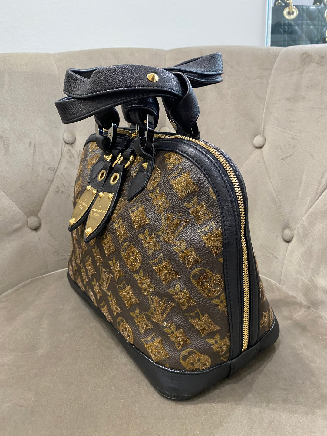 Louis Vuitton ALMA ECLIPSE edizione limitata Nero
