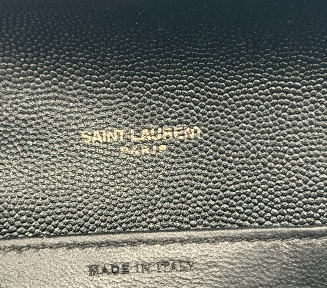 Saint Laurent Uptown Pochette con catena