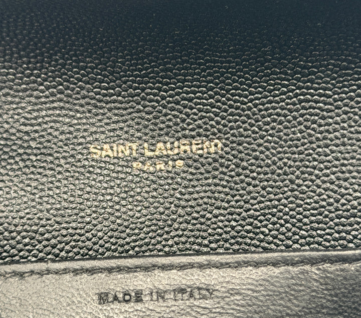 Saint Laurent Uptown Pochette con catena