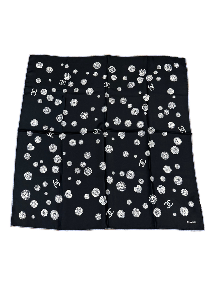 Foulard Chanel camelia