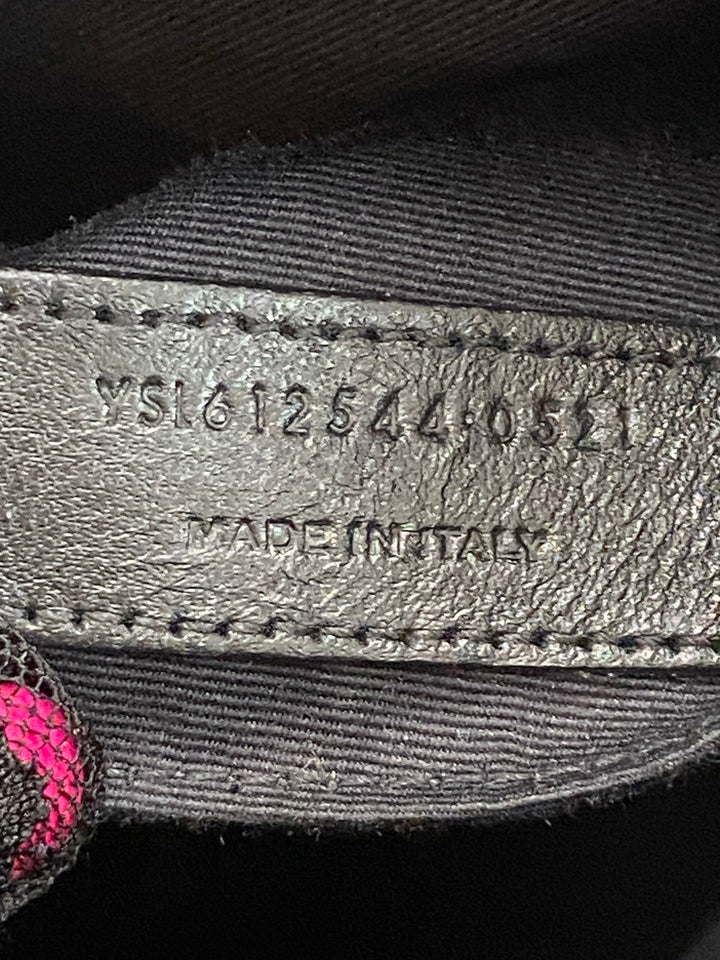 Saint Laurent camera bag Lou in pelle trapunta