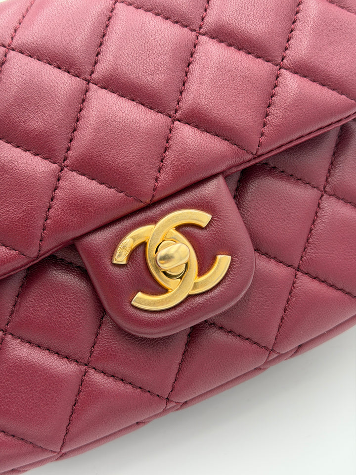 Chanel Mini Coco Hearts Square Flap