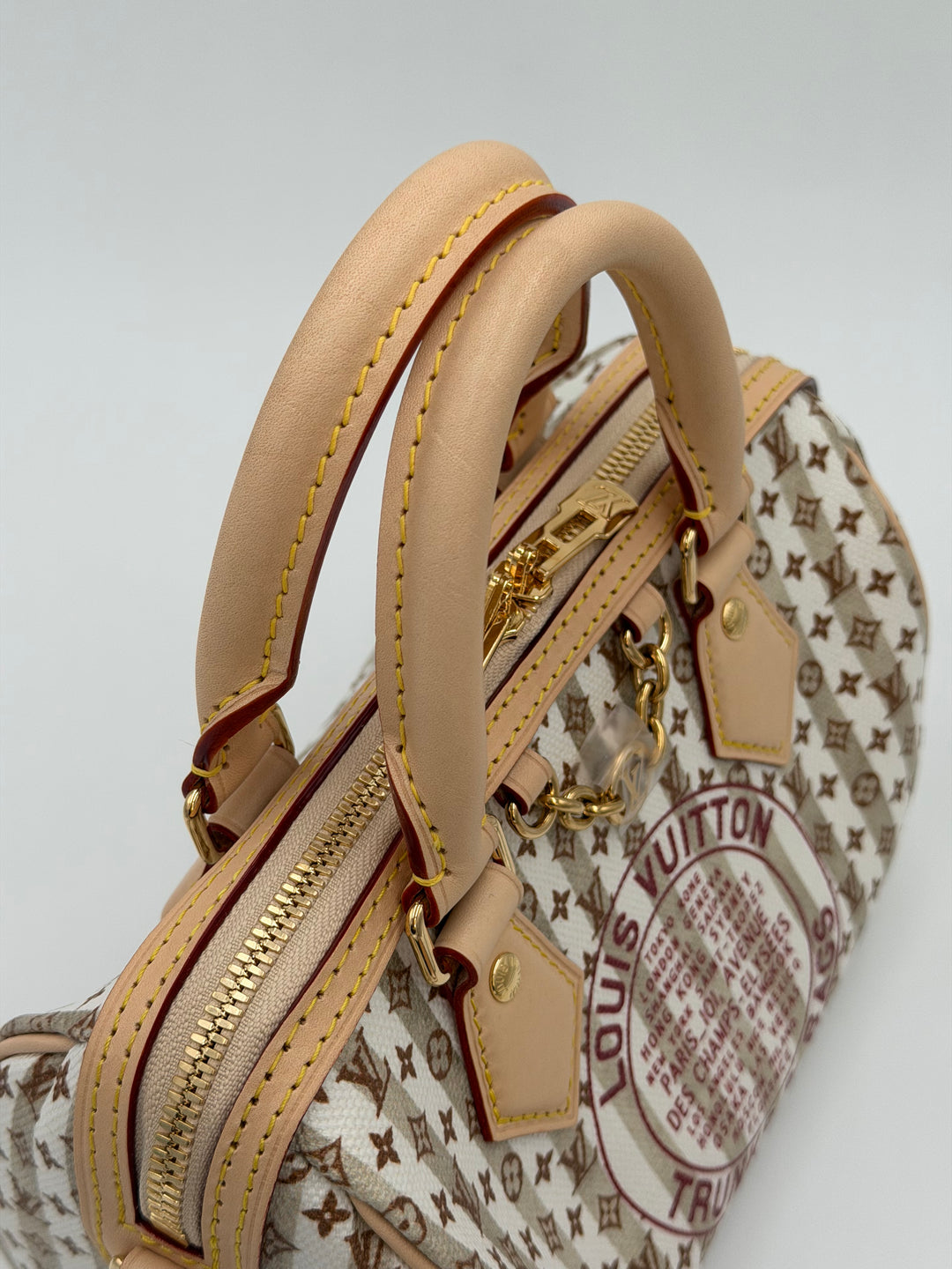 Louis Vuitton Speedy Bandoulière 20 LV Stamp