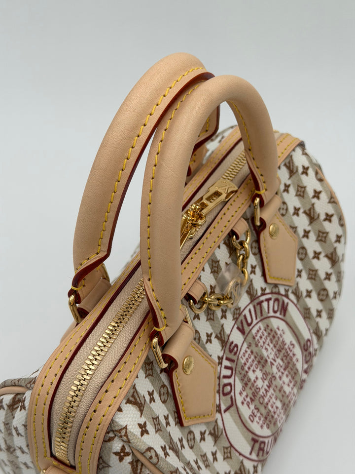 Louis Vuitton Speedy Bandoulière 20 LV Stamp
