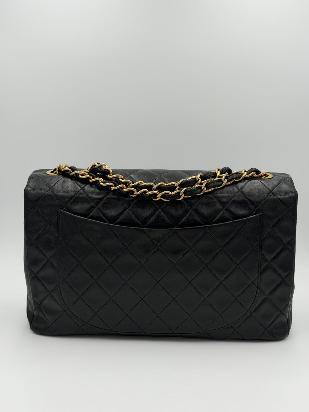Chanel Maxi Jumbo Big Logo Vintage