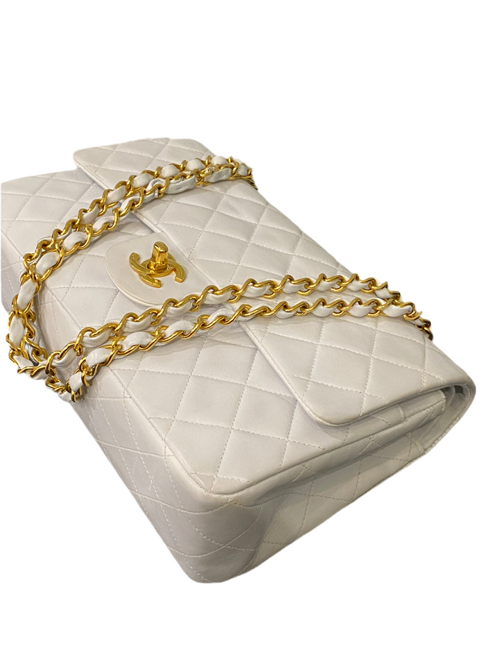 Chanel Timeless Vintage Bianco
