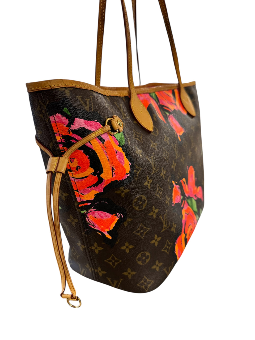 Louis Vuitton Neverfull MM Monogram Roses