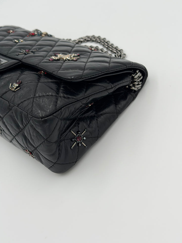 Chanel Paris-Londres Reissue 225 Double Flap
