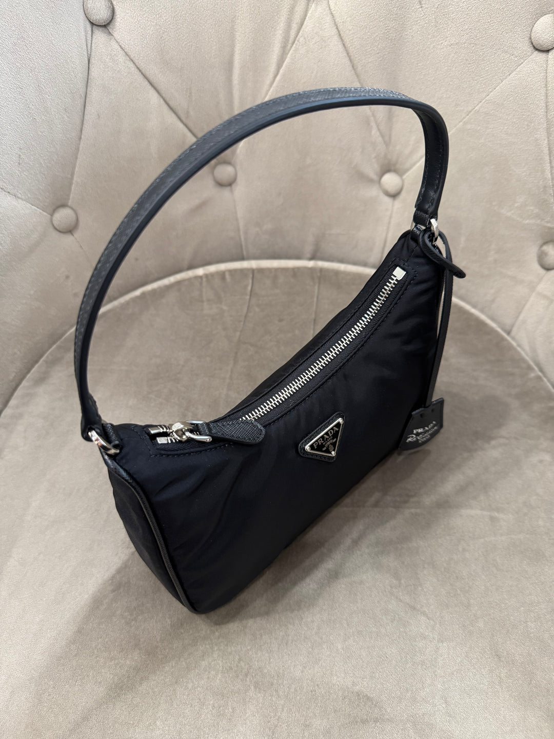 Mini Prada Re-Edition 2005 – Nylon Nero