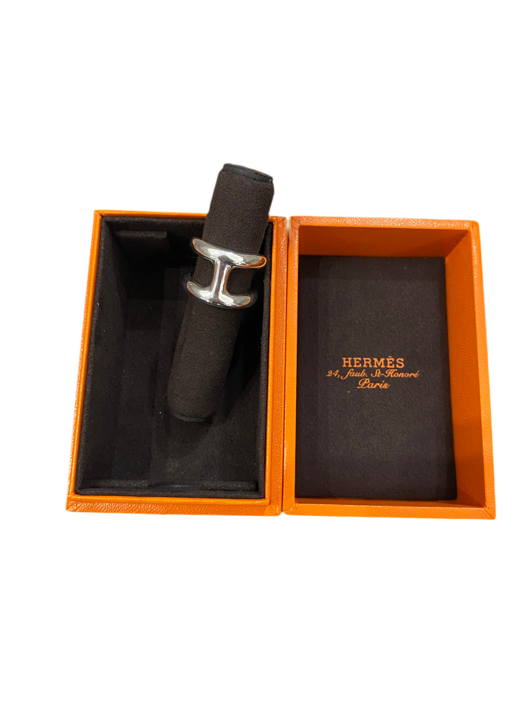 Anello Hermes Osmose, modello grande – Luxury Vintage Brescia