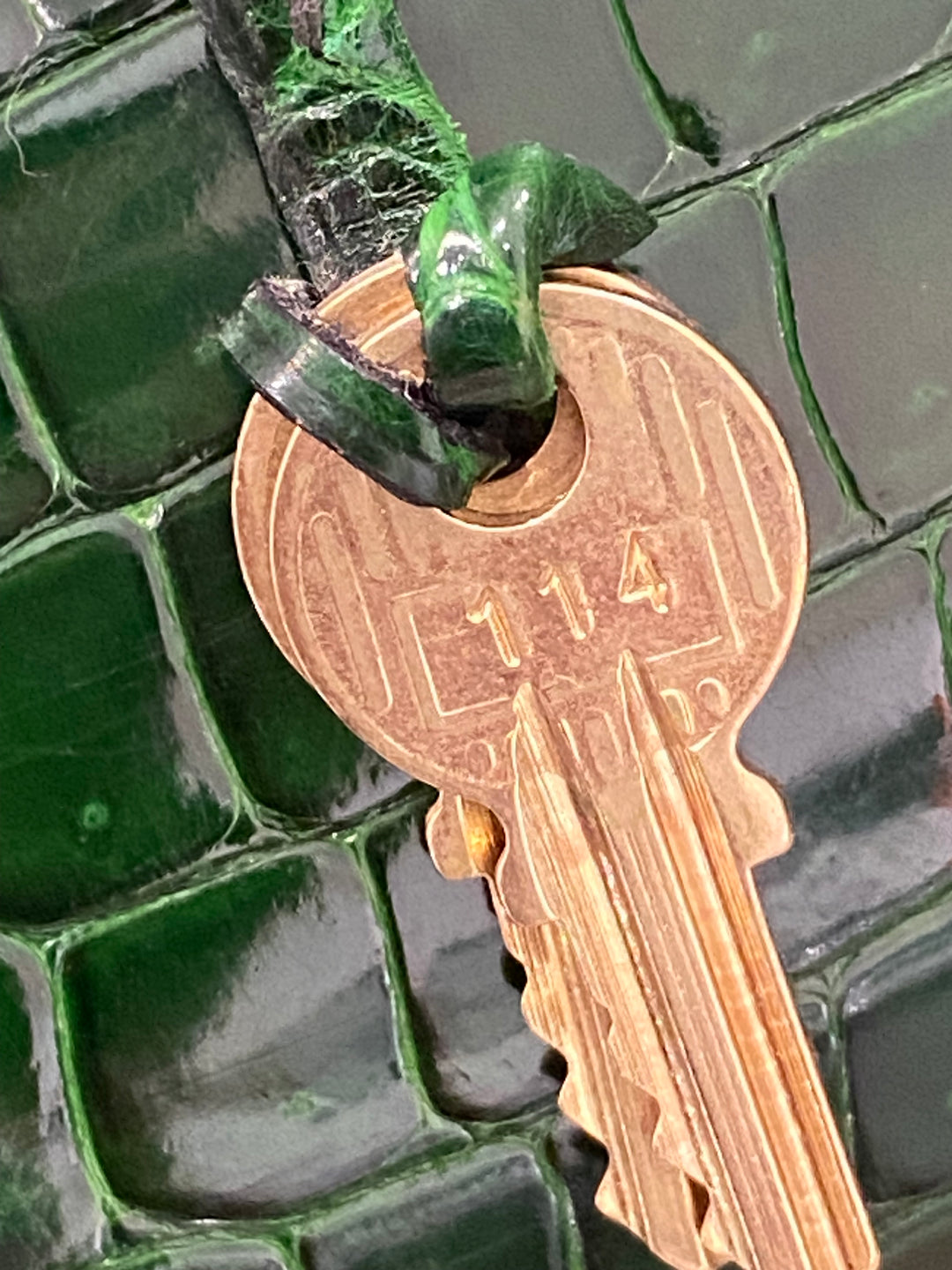 Hermes Kelly Alligator Lisse Vert Emerald 32