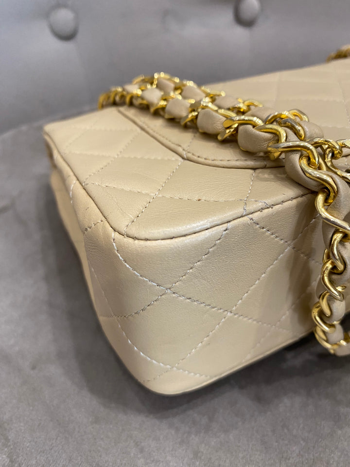Chanel small beige vintage