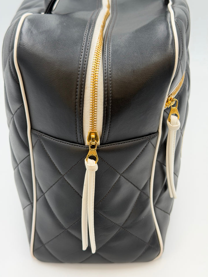 Chanel Bowling Travel Bag