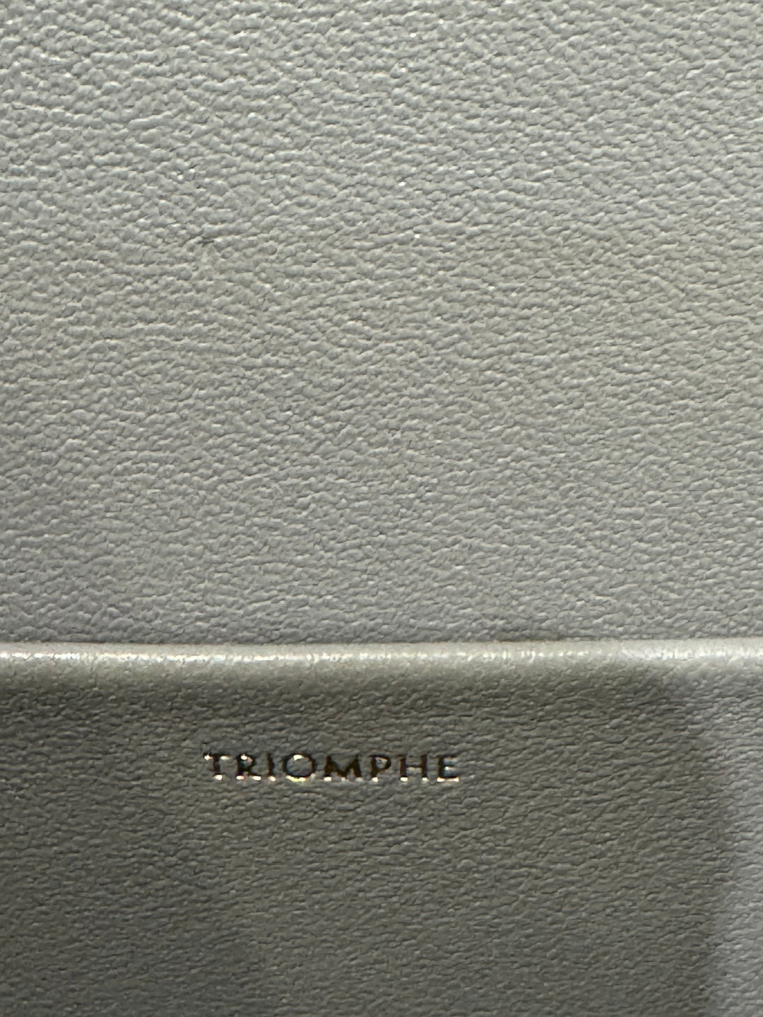 Borsa Celine Triomphe colore grigio antracite