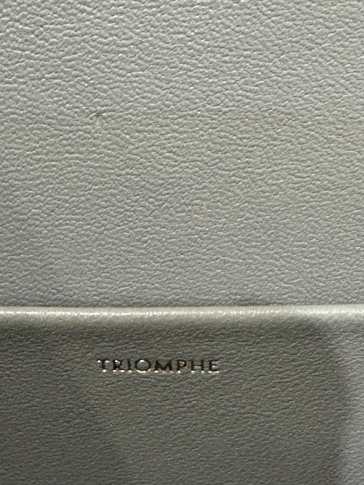 Borsa Celine Triomphe colore grigio antracite