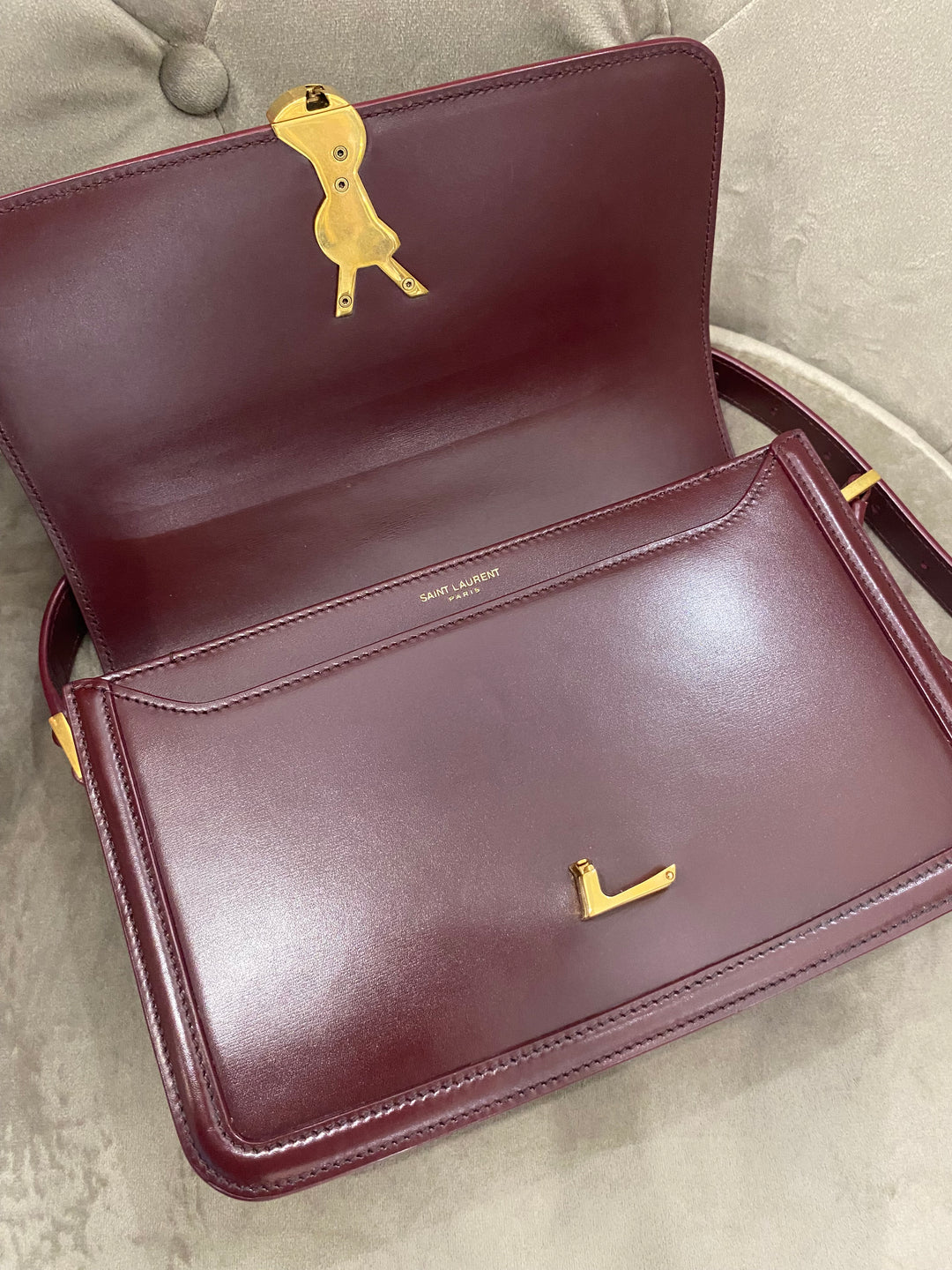 Borsa SOLFERINO MEDIUM SATCHEL in pelle box